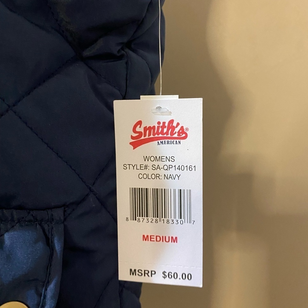 Vest Smiths American Women’s Work-vest NWT Reversible Navy Size medium - Picture 2 of 7